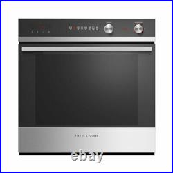 Oven Fisher & Paykel OB60SD7PX1 Built-In Single Oven Black/Silver SELF CLEANING