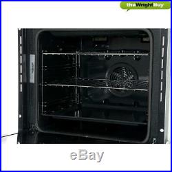 Rangemaster RMB610PBL/SS Single Built-in 10 Function Electric Pyrolytic Oven