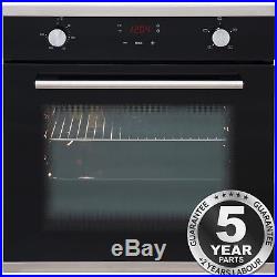 SIA SO103 60cm Built In Multi Function Touch Control Single Fan Electric Oven