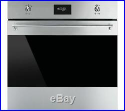 SMEG SF6371X Electric Single Oven Stainless Steel & Black Currys