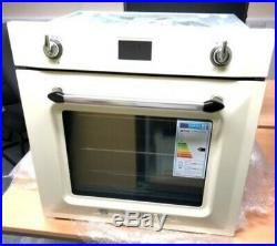 SMEG SFP6925PPZE 60cm Built-In Single Electric Oven Cream Ex Display