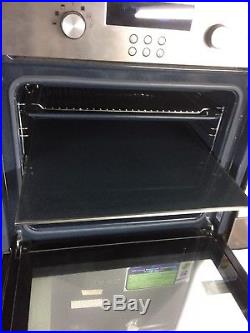 Samsung Dual Cook BT621VDST Steam Cleaning Built in Single Oven Stainless 60cm