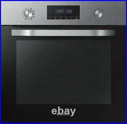 Samsung Dual Fan NV70K3370BS Built In Electric Single Oven 68L Stainless Steel