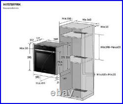 Samsung Infinite NV75T8979RK Built-in Single Electric Oven, Onyx Black