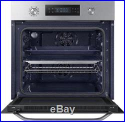 Samsung NV66M3571BS Dual Cook Built In 60cm Electric Single Oven Stainless