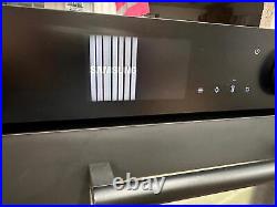 Samsung NV75T9979CD Single Oven with Steam Built in Dual Cook Pyrolytic Black GR