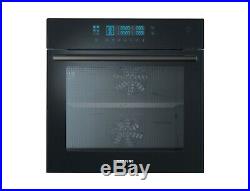 Samsung Prezio Dual Cook NV70F5787LB Built In Electric Single Oven Black