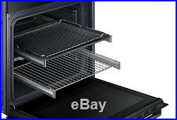 Samsung Prezio Dual Cook NV70F5787LB Built In Electric Single Oven Black