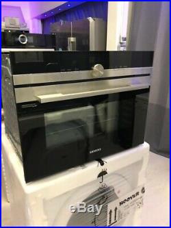 Siemens CB675GBS1B Built In Compact Pyrolytic Self Clean Electric Single Oven