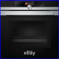 Siemens HM656GNS6B Built-In Single Oven with Microwave, Stainless Steel