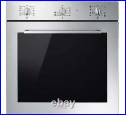Smeg Oven SF64M3TVX Graded Stainless Steel Built In Single Electric (JUB-9890)