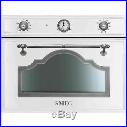 Smeg SF4750VCBS Cortina Built In Single Cavity Steam Oven White (CK1236)