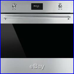 Smeg SF6371X Classic Built In 60cm A Electric Single Oven S/ Steel HW173132