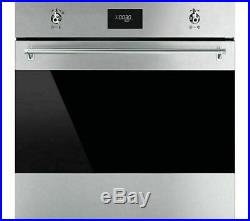 Smeg SF6372X Classic Built-in Electric Multifunction Single Oven (CK1608)