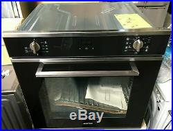 Smeg SF6400TVN Cucina Built In Electric Single Oven Black (CK1699)