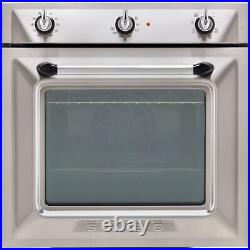 Smeg Single Oven SF6905X1 Victoria Graded St/Steel Built In Electric (JUB-6542)