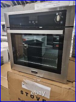 Stoves Bi600g Stainless Steel Single ex display Built in Gas Oven 444410816