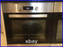 Two Beko electric single built-in ovens, one fully working, one repairable