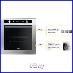 Whirlpool Fusion AKZM6540/IXL Stainless Steel Built In Electric Single Oven NEW