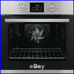 ZOB35471XK 600mm Built-in Single Electric Oven Programmable S/Stel