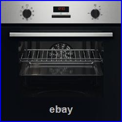 Zanussi ZOHHE2X2 Built In 59cm A Electric Single Oven Stainless Steel