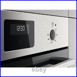 Zanussi ZOHNX3X1 Built In 59cm A Electric Single Oven Stainless Steel