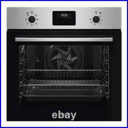 Zanussi ZOHNX3X1 Built In Electric Single Oven Stainless Steel A Rated