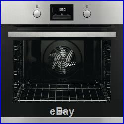 Zanussi ZOP37982XK Built In 59cm A+ Electric Single Oven Stainless Steel New