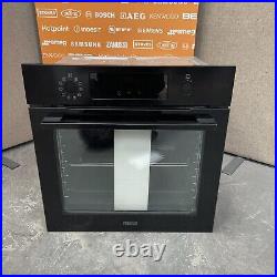 Zanussi ZOPNX6K2 60cm Single Built In Electric Oven Black Pyro Clean HW175995