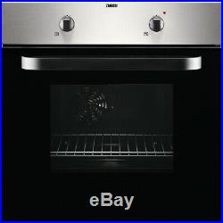 Zanussi ZPGF4030X Single Oven & Gas Hob Built In Stainless Steel