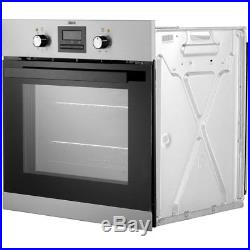 Zanussi ZZB35901XC Built In 59cm Electric Single Oven Stainless Steel New